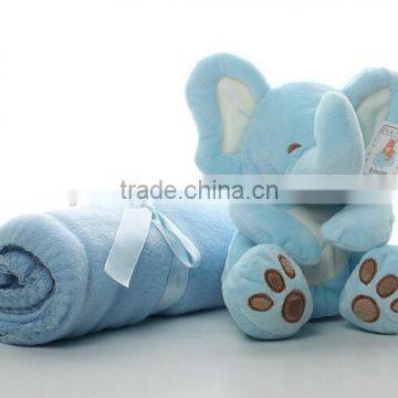 Baby Blanket and Pillow Set / Foldable Blanket Pillow / Baby Plush Blanket photo-3