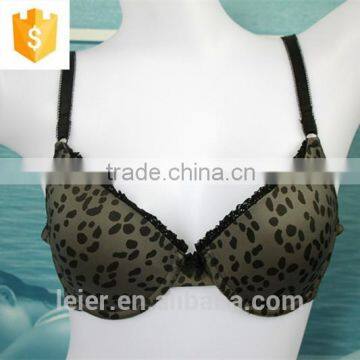 Hot Sale Microfiber Printing Fashion Bra, Women Underwear