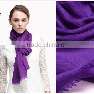 Winter Women Fashion 100% Wool Twill Head Wrap Scarf