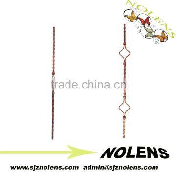NL929-24 China Factory Cast Iron Balustrade Wholesales/Forged Parts, Ornamental Iron Forging Baluster