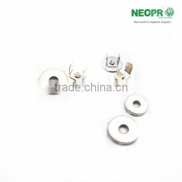 magnetics fastener sewing Button for bags