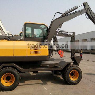 Excavator for Sale, Excavator Parts, LG680 Excavator, Walking Wheel Excavator, 8T Wheel Excavator