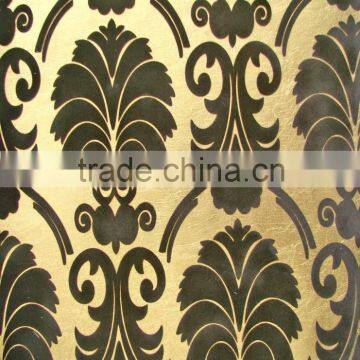 3d wallpaper for home decoration wallpaper decorative gold foil wallpaper