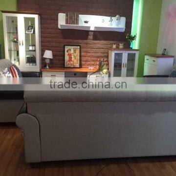 S8513 American Fabric Three Seat Special Offer Sofa for Complete Set photo-3