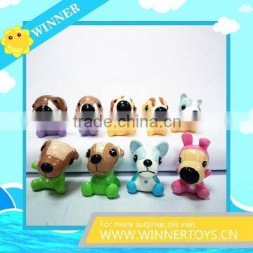 Various lovely dog action figure toy