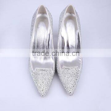 Dress Shoe 2015 New Products High Heel Woman Sexy Wedding Shoes Lady Fashion Shoe With Strass photo-3