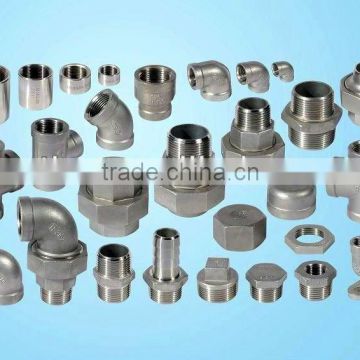 Stainless Steel Pipe Fittings SW Union 3000PSI