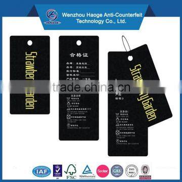 Custom price hang tags/clothing hangs tags/jeans hang tags