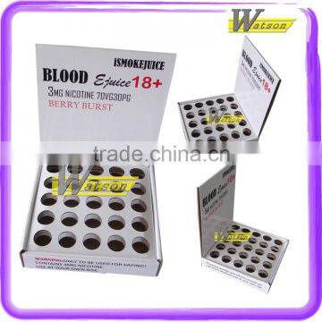 Smoke juice POS Cardboard counter display