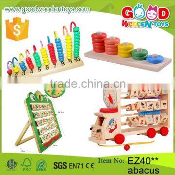 2016 hot sale children abacus wooden toys colorful toys abacus mutifunctional abacus                        
                                                Quality Choice