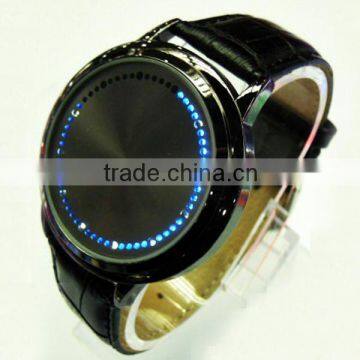 New fashion led bracelet with your own logo led watch sport stainless steel back