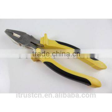 combination plier with 2 color handle good quality PL1114B GS KING TOOLS