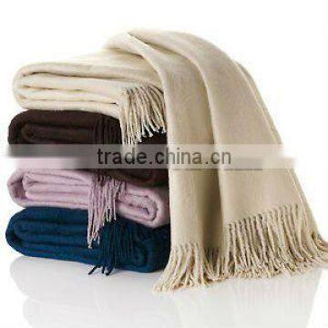 2015 high quality 250TC Bamboo Blanket, Bamboo Throw