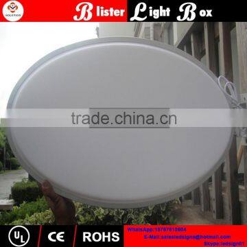 Customized Wall Mounted high quallity double side bar lighted light box