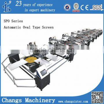 SPO Automatic Oval Type screen Printing machine-1