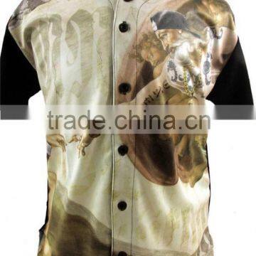 Well selling baseball uniform/custom baseball jersey/softball uniforms_Both side good view sublimation baseball jersey