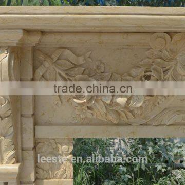 China High Quality Luxury Natural Stone Fireplaces photo-6