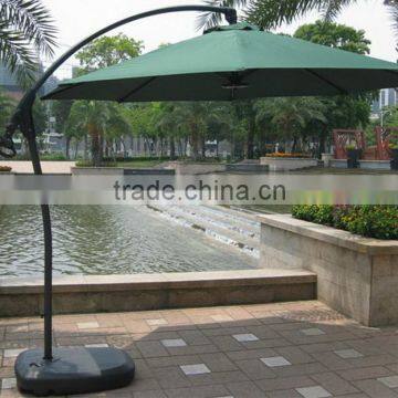 Can rotate 360 degrees of banana outdoor umbrella