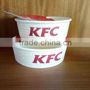 custom printed wholesale Disposable Small Paper Bowls