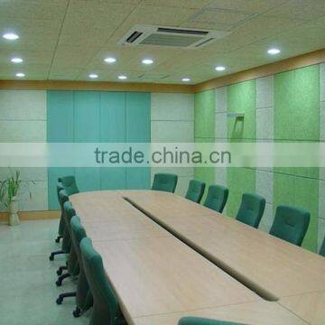 3d wall panel plant fiber acoustic panel for conference decoration