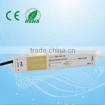 hot sale 20w waterproof switching power supply 5v 12v 15v 24v dc output