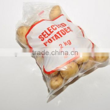 LDPE PRINTED POTATO 2KG PE BAG/ORGANIC VEGETABLE BAG