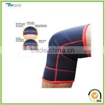 Breathable neoprene knee support