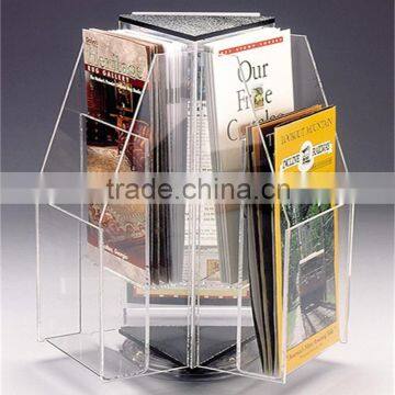 High Transparency Acrylic Book Display Holder in Office acrylic book display holder