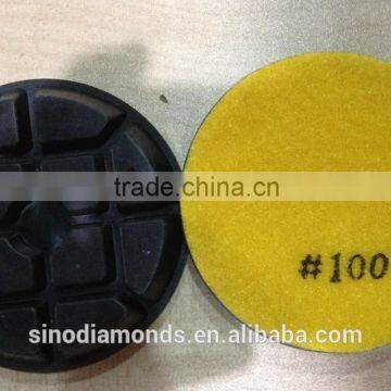 concrete floor grinder polishing pad