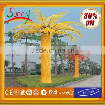 Alibaba express Outdoor Christmas Decorative led lighted walmart christmas tree with CE ROHS GS SAA UL