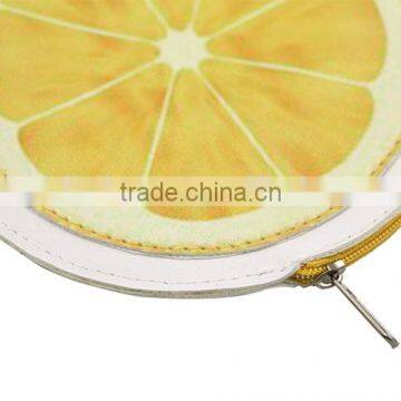 Top Quality Fruit PU Cion Purse Bag Coin Pouch With Zipper photo-5