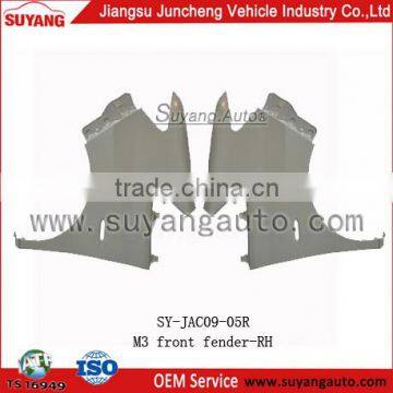 JUNCHENG JAC M3 front fender auto parts factories in china