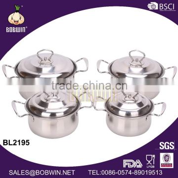 14/16/18/20CM Nonstick Stainless Steel Soup Pot