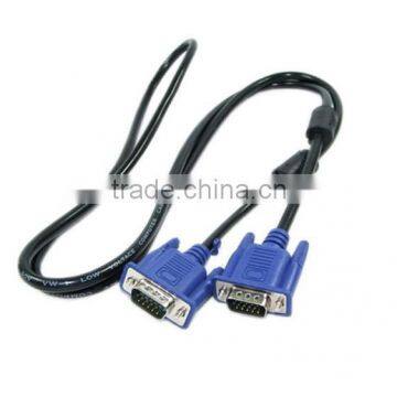 1.5M 15 pin male to male VGA cable