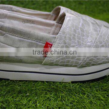 The Crocodile Gray Lady PU Casual Shoes