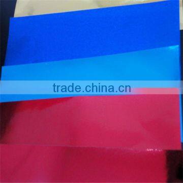 metallic PET film paper for packaging and printing