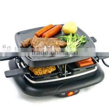 Electric lava rock grill