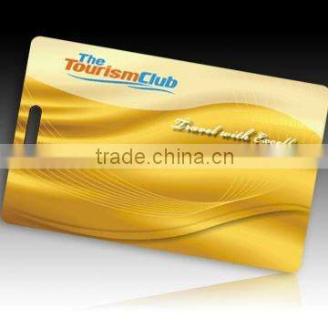 PVC Die Cut Card for Gift Card Membership Card with a hole