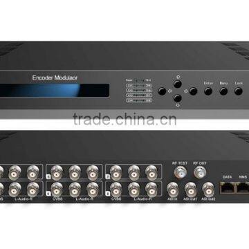 Web Management H.264/MPEG2 SD Iptv Encoder Modulator rf Modulator photo-4