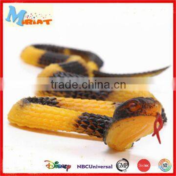 Best selling Holloween toy soft pvc realistic snake for kids