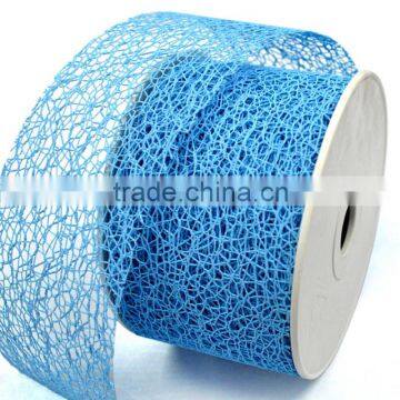 Blue Fashion Valentine's Decoration Mesh Ribbon