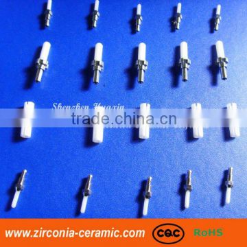 Zirconia Fiber Optic Ceramic Ferrule Electric Ceramic Component