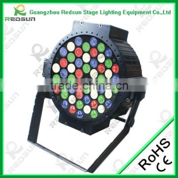 Hot selling RGBW or RGB 3 in1 54 pcs3W Led Flat Par Light / LED 54 pcs3W DMX Lights RGBW or RGB 3 in1 PAR