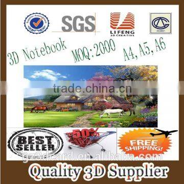 Guangzhou lifeng 3d notebook cover