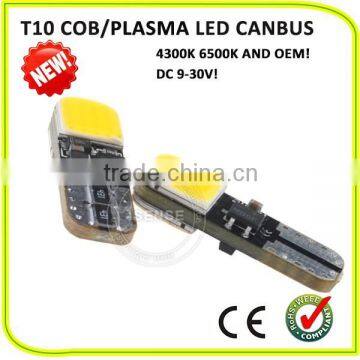 with IC driver! led warm white canbus w5w 194 168 501 t10 cob canbus led lights car 12v led car interior