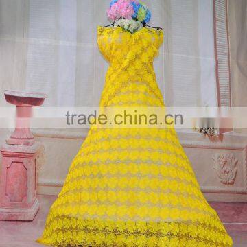 Fashion Pretty European Heavy cord flower lace beaded lace swiss chemical lace