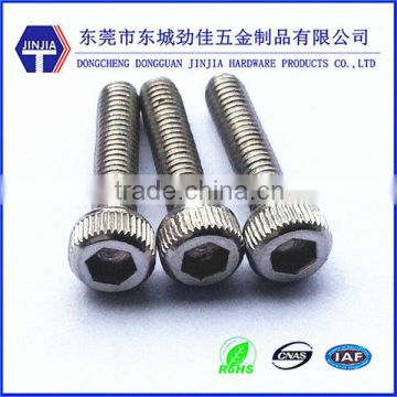 stainless steel304 knurled screw