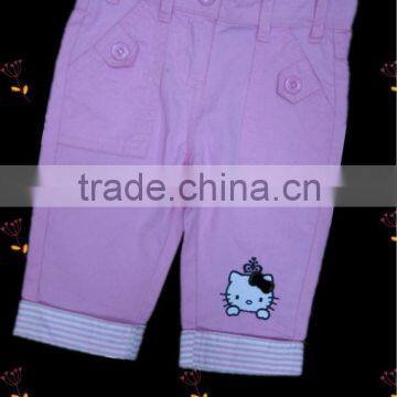 baby clothes baby pants baby garments hight quality nice washing children pink twill trousers denim jeans