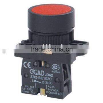 GB2-EA42 CNGAD red 30mm flush momentary switch pushbutton