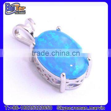 Opal Jewelry Factory!!Custom 925 Sterling Silver Opal Gemstone Pendant Wholesale photo-6